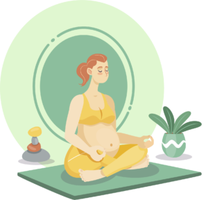 femme enceinte relaxation
