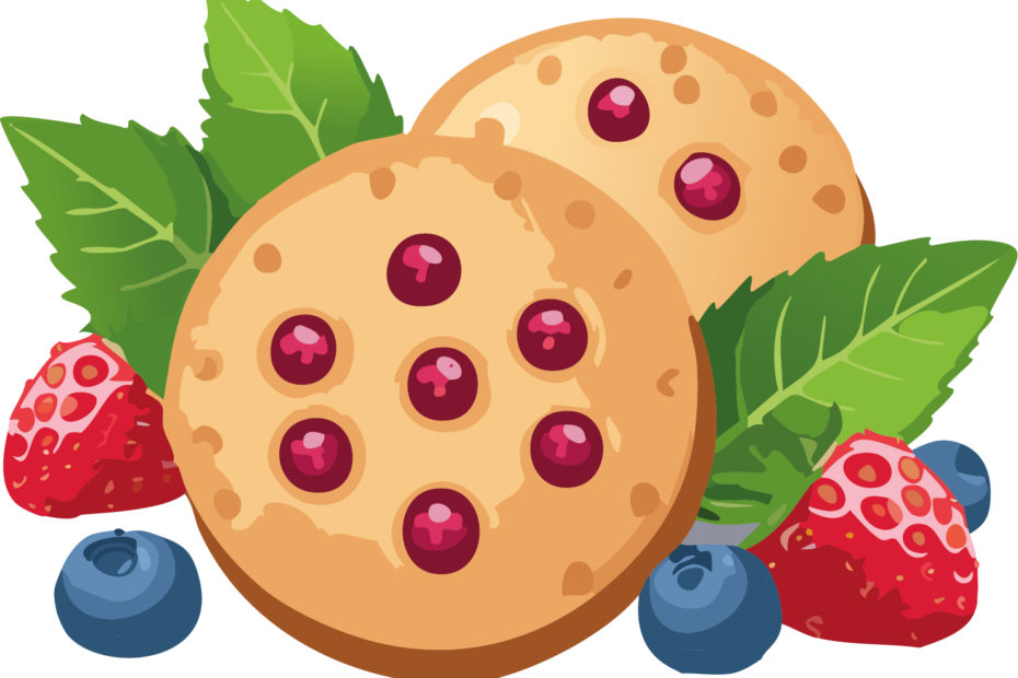 cookies fruits rouges
