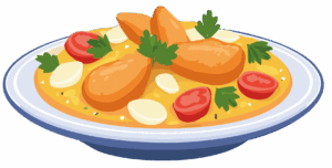 poulet légumes été
