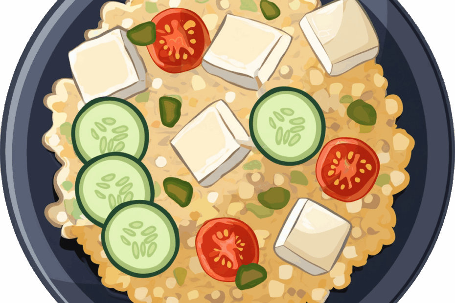 salade quinoa tofu