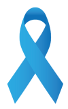 ruban bleu clair cancer colorectal